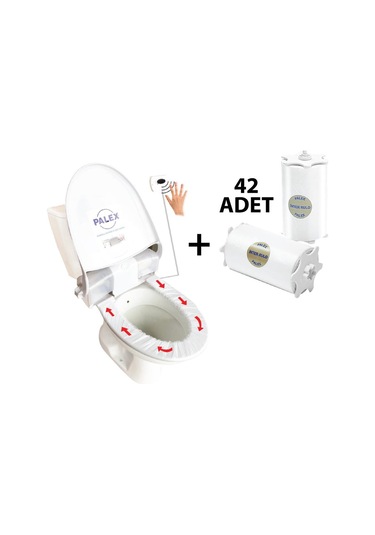 Palex Sensörlü Hijyenik Klozet Kapağı + 42 Adet Yedek Rulo