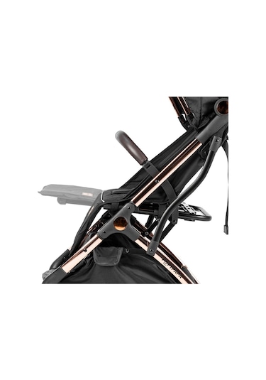 Popypapa Fusion Gold Kabin Boy Tek Elle Kolay Katlanır Pratik Bebek Arabası Siyah