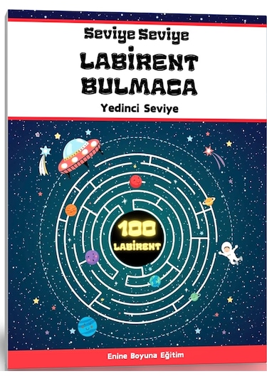 Çok Zor Seviye Labirent Bulaca Kitabı Kalem Hediyeli