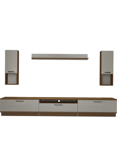 Decoraktiv Trendstyle 270da Mdf Tv Ünitesi Tv Sehpası Ceviz - Beyaz