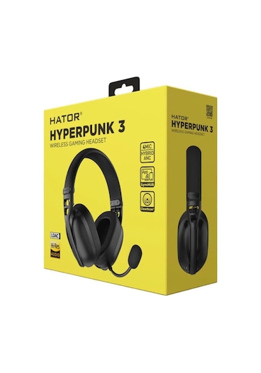 Hyperpunk 3 Wireless Black Hi-res Kablosuz Gaming Kulaklık Esh15