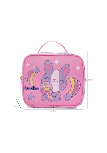 United Colors Of Benetton. Kız Çocuk 3'lü Çanta Seti Açık Pembe