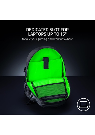 Razer Rogue V3 Sırt Çantası 15,6" Black Edition - Kompakt Seyah Diğer