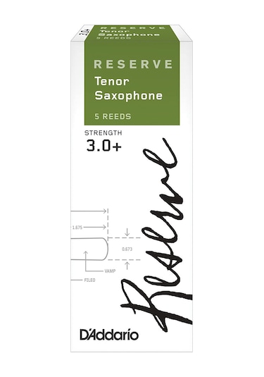 Reserve Dkr05305 Tenor Saksafon Kamışı No. 3+ (5li Kutu)