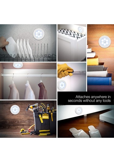 Moveevo Çok Amaçlı Led Aydınlatma - 50000 Saat Ömürlü, 6000k/3500k Renk Seçeneği Beyaz