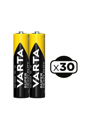 Varta Super Heavy Duty Aaa Ince Pil 60'lı Paket