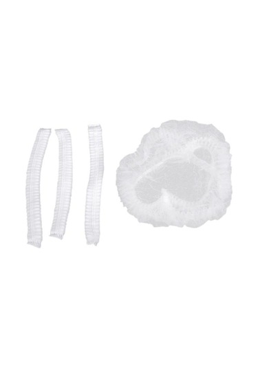 Suntek Spa Salonu Ev Için 100 Adet Tek Kullanımlık Beyaz Duş Beyaz