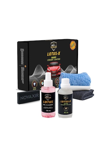 Lotus-x 9h Nano Seramik Kaplama Seti 50 Ml Ipa Cleaner Yüksek Boy