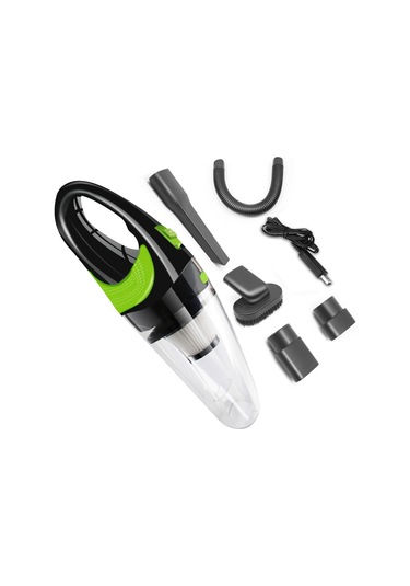 Springsun Araba Elektrikli Süpürgesi El Tipi Elektrikli Süpürge Kablosuz Usb Hızlı Şarj Taşınabilir Ev Araba Islak Kuru Temizleme