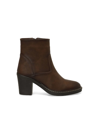 Butigo 24k-627 4pr Taba Kadın Topuklu Bot 000000000101924995 Taba