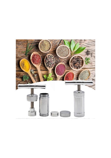 Sarımsak Zencefil Pres Aleti, Ergonomik Saplı Çinko Alaşımlı Çıkarılabilir Sızdırmaz Mutfak Öğütücü Ev Ticari Kullanım İçin Gümüş Siyah