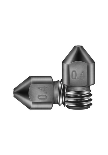 Shineyee Mk8 Sert Çelik Nozzle 0.4mm Boyutlu 3d Yazıcı Aksesuarı - 6 Adet Paket