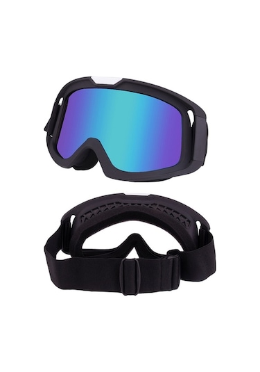 Pazly Uv Korumalı Motosiklet Gözlüğü - Anti Sis, Rüzgar Geçirmez, Spor, 5 Renk, Uyumlu, Darbe Direnci