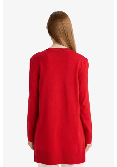 Defacto Regular Fit Bisiklet Yaka Tunik H3431az25wnrd59 Kırmızı