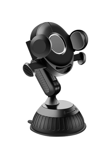 Ally 208-Z Araç Torpido Uzeri 360 Dönerli Telefon Tutucu (120128775)-Siyah