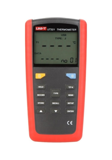 Unı-t Ut 321 Termometre Usb Datalogger -250 Derece +1372 Derece Ut321