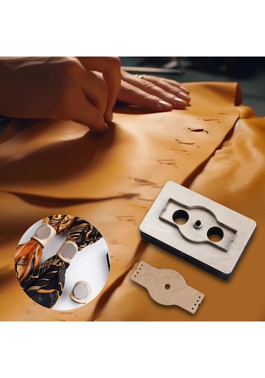 Suntek Atkı Tokası Kesme Kalıpları Delme Kalıbı 67x33mm