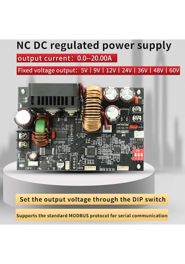 Yifomall Xy6020l Cnc Ayarlanabilir Dc Güç Kaynağı 60v 20a 1200w Modbus Wifi Kontrol Çoklu Koruma