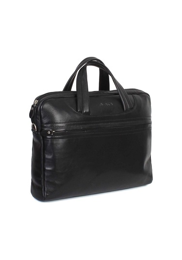 Deri Siyah Evrak Çantası 298 1-127863 Siyah