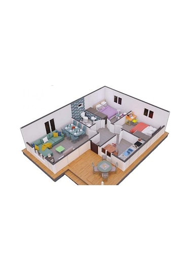 Prefabrik Ev Yayla 73M²
