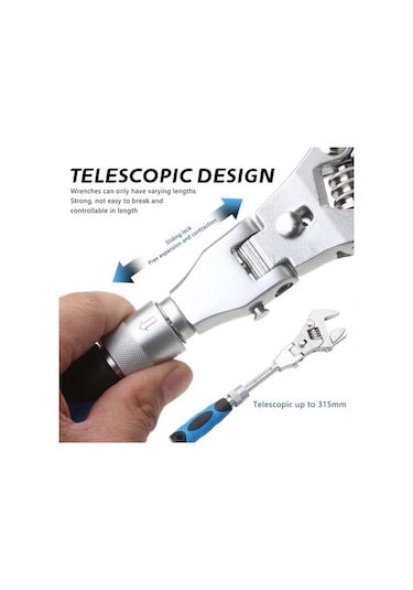 Pazly Tasarım Esnek Kafa Anahtar, Kompakt, Evrensel İnşaat Araçları, Çok Renkli, Ev Ve Araç Onarım İçin Uygun Çok Renkli