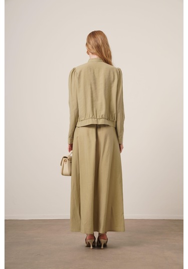 Ftz Women Kadın Modal Etekli Takım Çağla 31174 Çağla