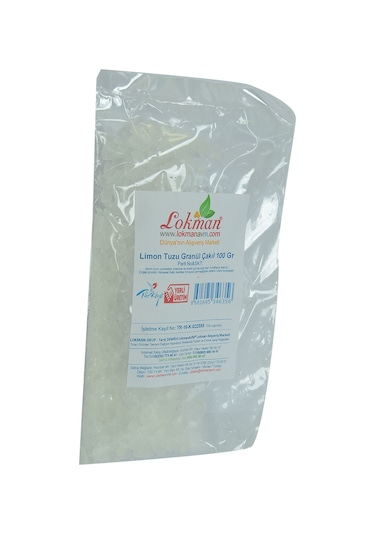 Lokman Avm Limon Tuzu Granül Çakıl 100 G