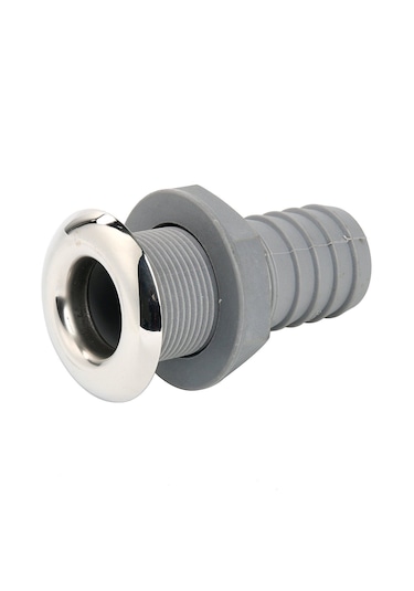 Krom Flanşlı Sintine Çıkışı. Tekne Ve Karavan Su Çıkışı. 5/8"