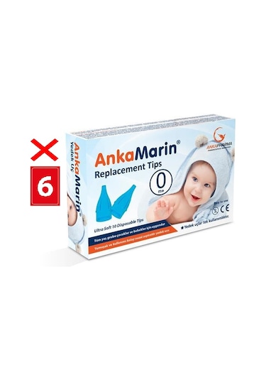 Nazal Ankamarın Aspiratör Yedek Uç 10 Lu 6 Paket