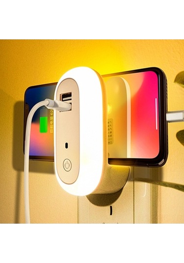 Besthome1 Uzun Oval Led Duvar Lambası - Uzaktan Kumandalı, Zamanlayıcı, Işık Ayarlı, 1w, Yatak Odası/ Salon/ Koridor İçin Diğer