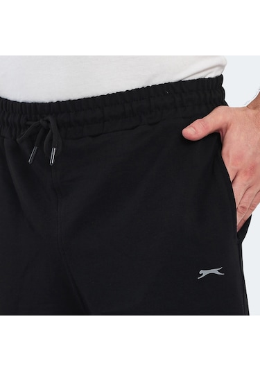 Slazenger KENINS IN Erkek Cepli Siyah Şort