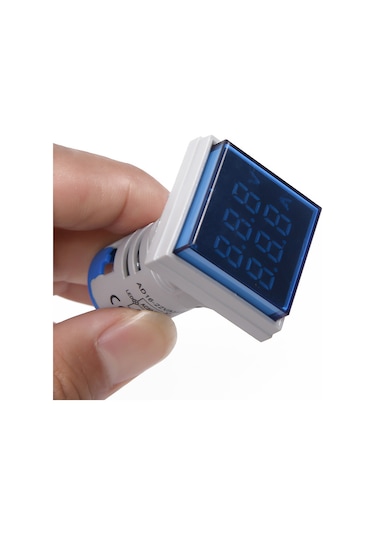 Reedark "küçük Ve Pratik Led Voltmetre Ampermetre - Ac 60-500v / 0-100a Ölçüm"