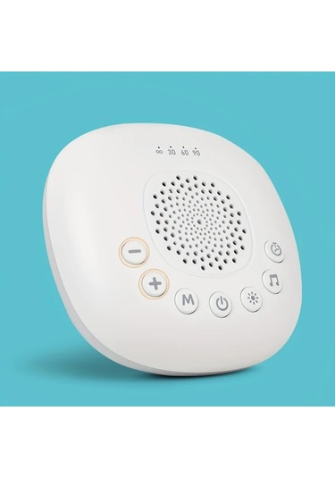 Elmpaly Mini Hoparlör, Usb Beyaz Gürültü Makinesi, 20 Yatıştırıcı Ses, Zamanlayıcı, Taşınabilir Müzik Çalar