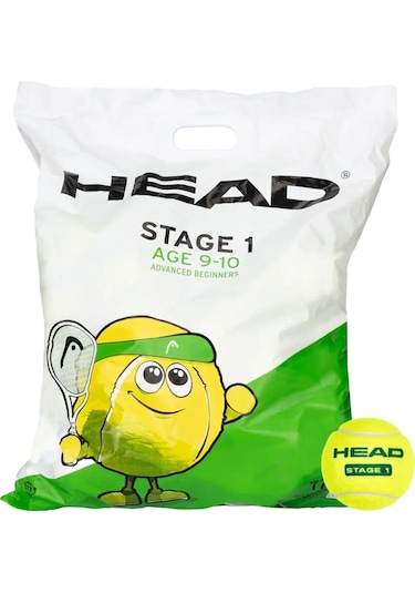 Head Stage 1 Polybag 72'li Çocuk Tenis Topu
