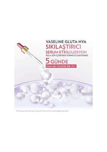 Vaseline Gluta-hya Serum Etkili Vücut Losyonu Sıkılaştırıcı 200 Ml