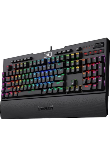 Redragon Brahma Pro K586 Usb Kablolu Outemu Blue Switch RGB Mekanik Gaming TR Q Klavye