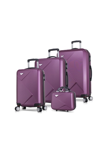My Valice Diamond Abs 4'Lü Travel Valiz Seti