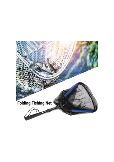 Dancemonkey Katlanabilir Alüminyum Balık Ağı - Hafif, Dayanıklı, Tuzlu/tatlı Su İçin