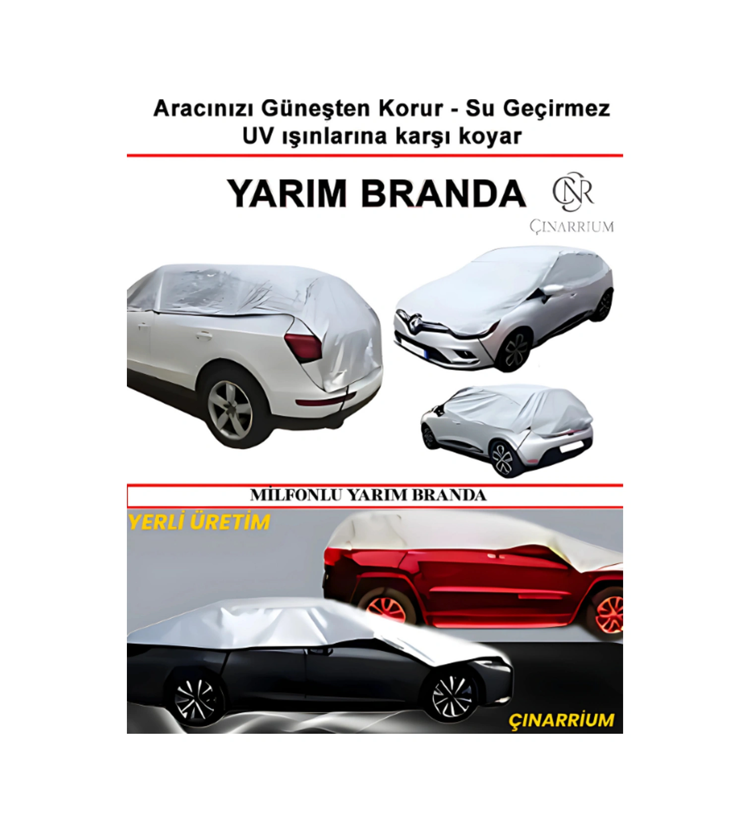 Suzukı Alto Uyumlu Oto,araba Brandası Miflonlu +akalite