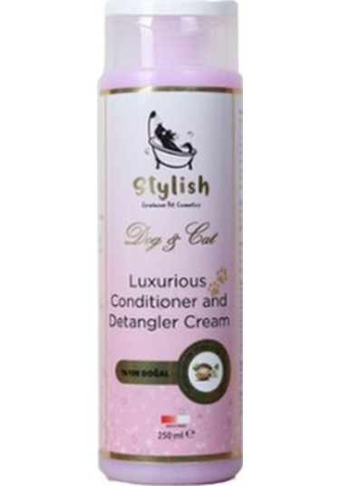 Stylish Conditioner Detangler Cream Kedi Köpek Kıtık Açıcı Tüy Kremi 250 ML