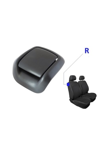 Pazly Ford Fiesta Mk6 1417520 Ön Sağ El Koltuk Eğim Kolu Koltuk Ayar Kolu