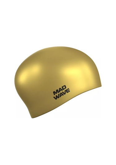 Mad Wave Uzun Saçlar İçin Silikon Havuz Bone İsi: Uzun Saçlar 249199121 Altın Rengi