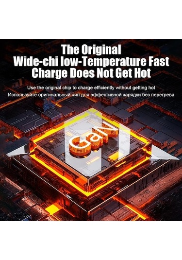 Supermarket1 67w Hızlı Şarj Cihazı, 1 Metre Eu Kabloyla Eu Charger 1m Cable