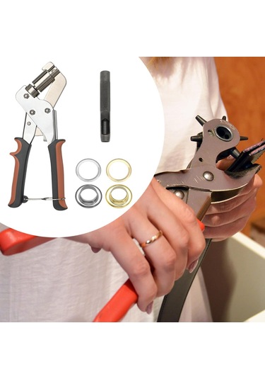 Suntek Grommet Yelef Pensesi Dıy Proje Giysileri Için Punch Çok Renkli