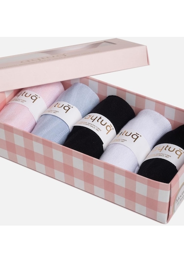 Aytuğ Kadın Modal 5 Çift Özel Kutulu Kısa Konç 33009 Çok Renkli