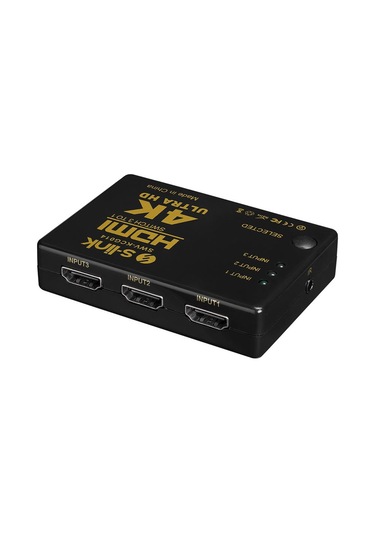 S-link Hdmı 3to1 Swıtch 4k-2k Ir +adaptör