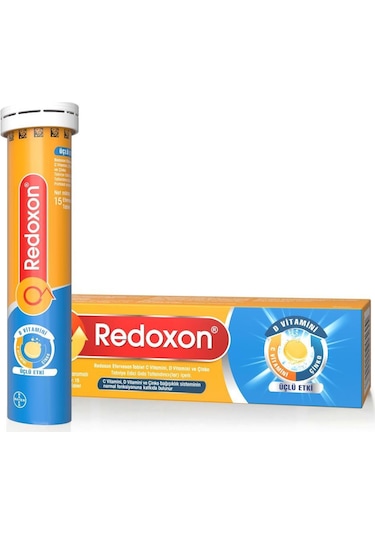 Redoxon 3'lü Etkili 15 Efervesan Tablet