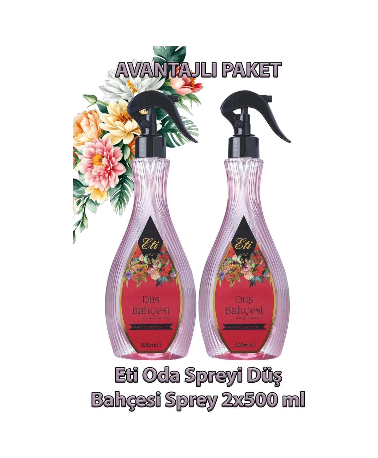 Eti Oda Spreyi Düş Bahçesi Sprey 500 Ml 2 Adet Bahar