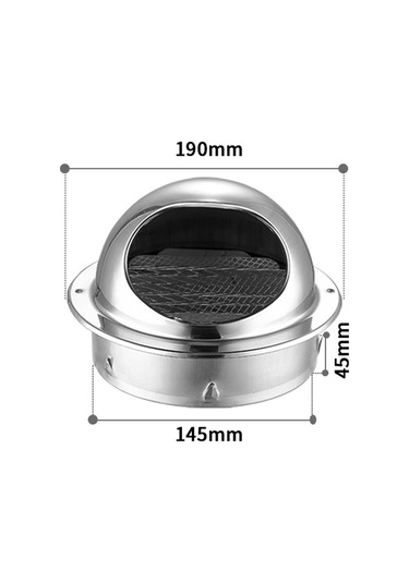 Suntek Klima Üniteleri Için Paslanmaz Çelik Havalandırma