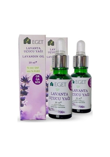 Eget Organik Lavanta Uçucu Yağı 2 x 20 ML